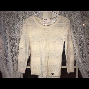 Off-white Gilly Hicks Sweater with silk bow (XS)